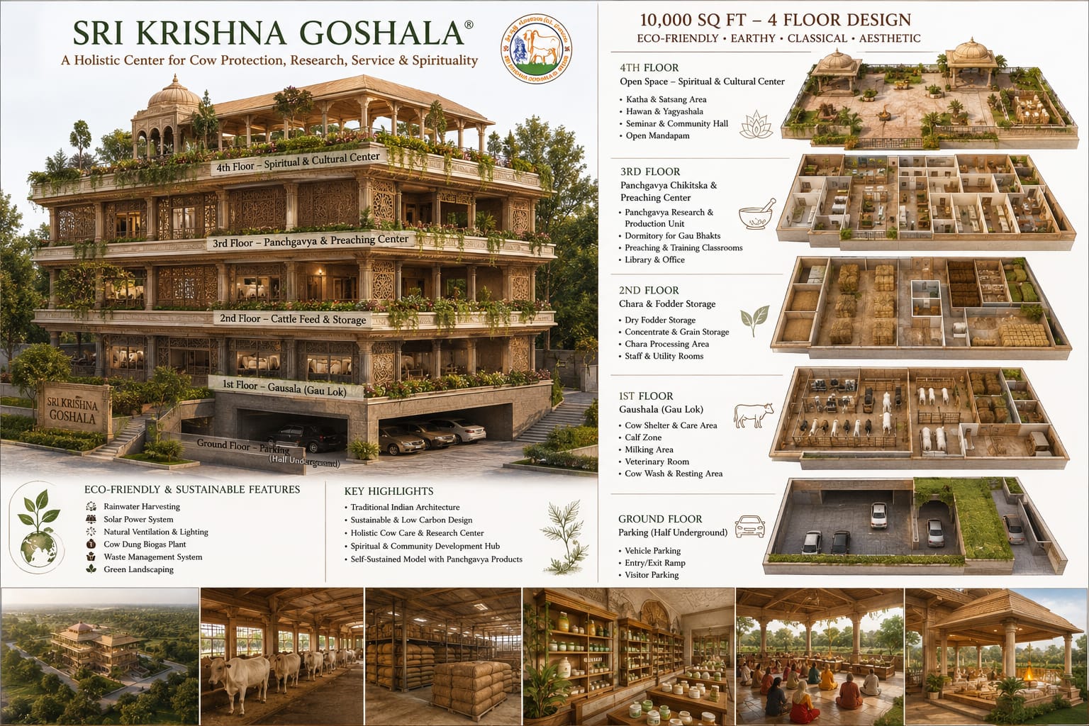 New Gaushala Concept Art